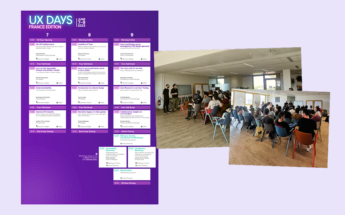 Programme des UX Days